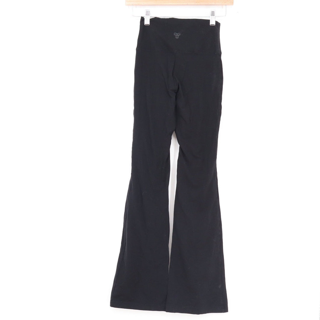 Tna Aritzia Black High Waisted Flare Leggings Yoga Pants Womens Size S