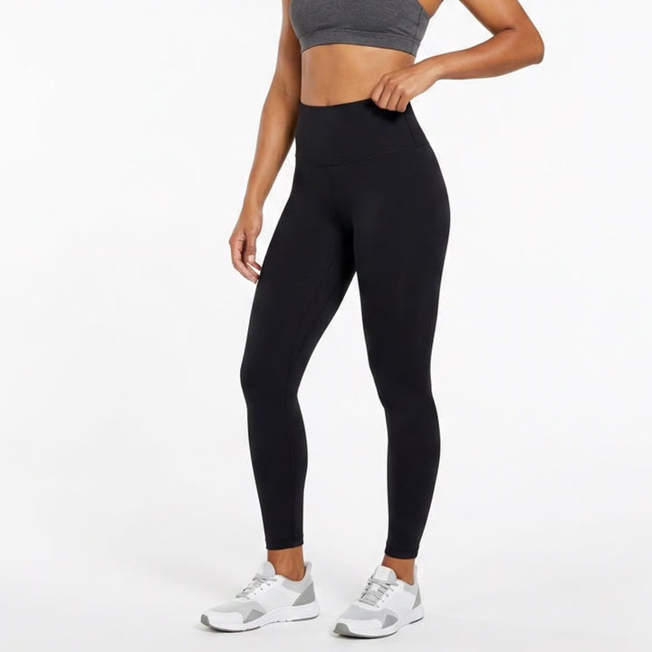 Fabletics PowerHold Leggings Womens M Black Performance Running High Waist Yoga