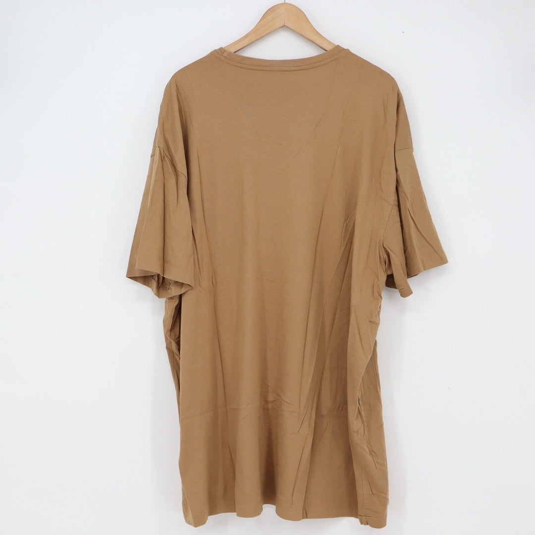 Polo Ralph Lauren T-Shirt Mens 2XB Classic Pocket Tan Short Sleeve Excellent