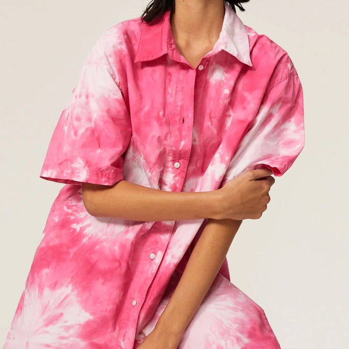 MSGM Denim Camica Shirtdress Size 12