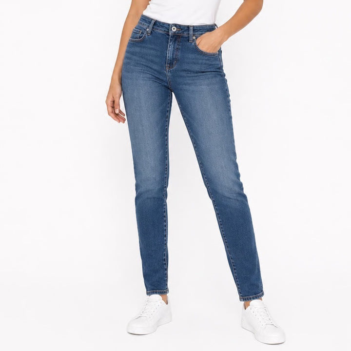 Salsa Push Up Wonder Skinny Jeans Blue Medium Wash Denim Womens Size 29/32