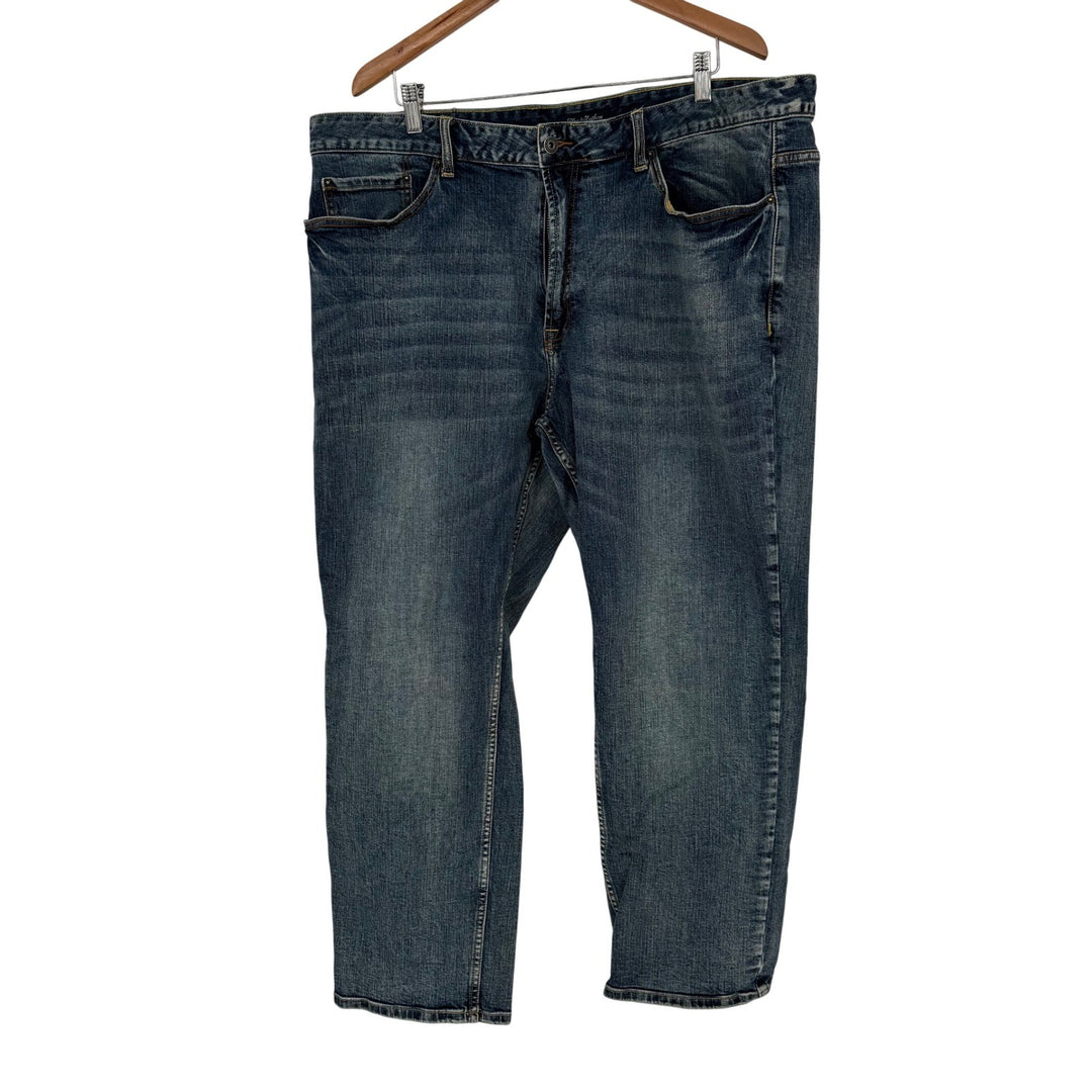 Flag & Anthem Nashville Straight Jeans Erie Wash Mens Size 44x30 Premium Denim