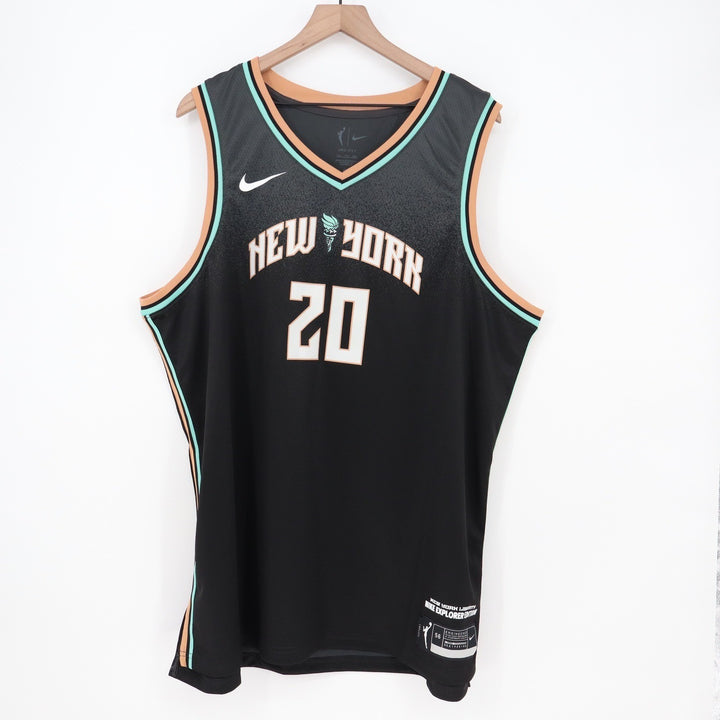 Nike New York Liberty Sabrina Ionescu 20 Explorer Edition Jersey Black XXL