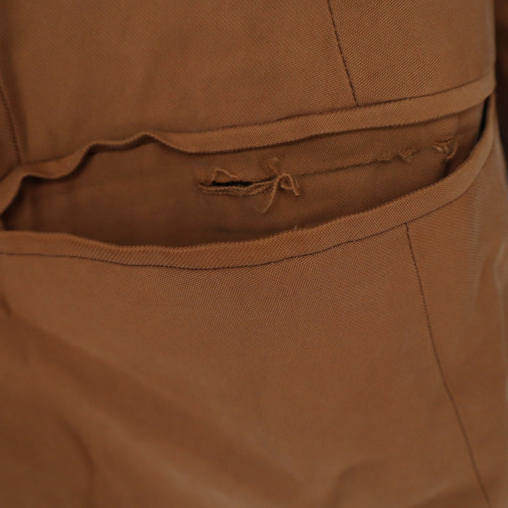 Philosophy Republic Clothing Camel Brown Open Front Blazer Jacket Large