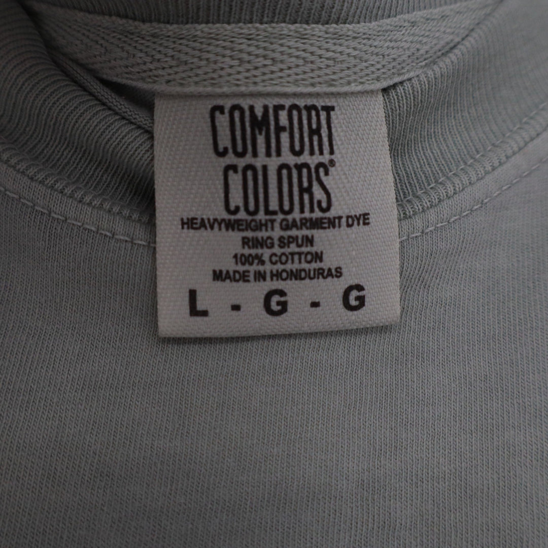 Comfort Colors WCU Greek Day 2025 Sage Green Graphic T-Shirt Mens Large