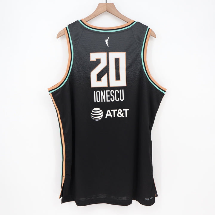 Nike New York Liberty Sabrina Ionescu 20 Explorer Edition Jersey Black