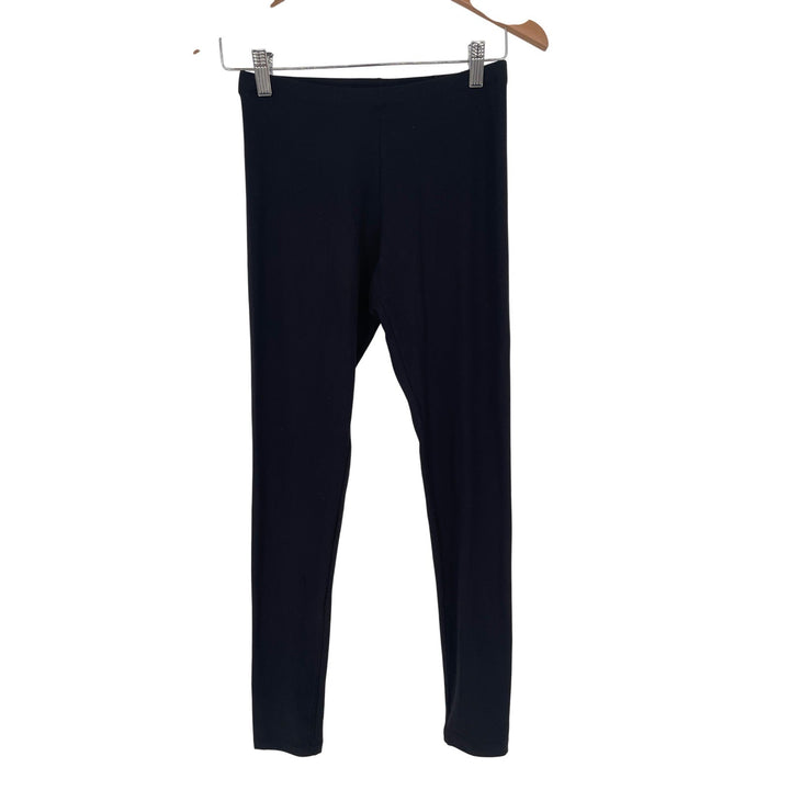 Herina Black Basic Leggings Style C2801 Size S
