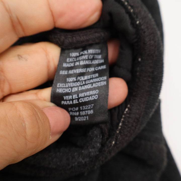 Monument Mens Cargo Jogger Pants Black XL Fleece Lined Drawstring Sweatpants