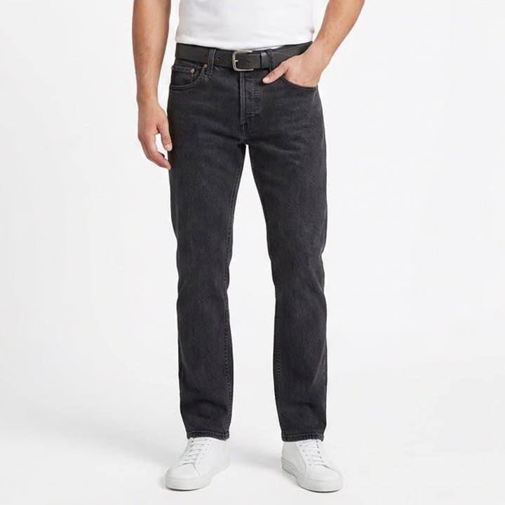 Levis 511 Slim Fit Jeans Mens 31x32 Washed Black Denim Pants