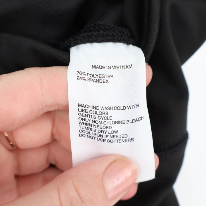 DSG Womens Momentum Capri High Rise Leggings Pure Black Size S NWT