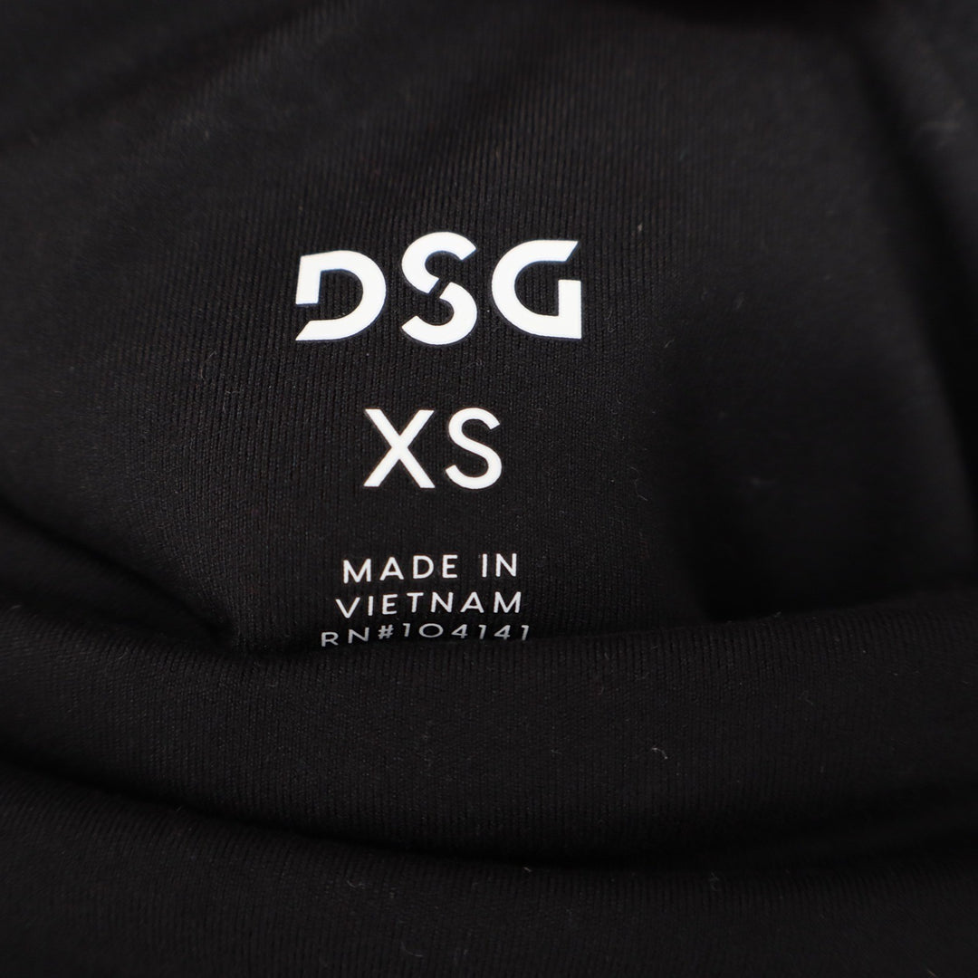 DSG Womens Momentum High Rise Crop Leggings Pure Black XS NWT