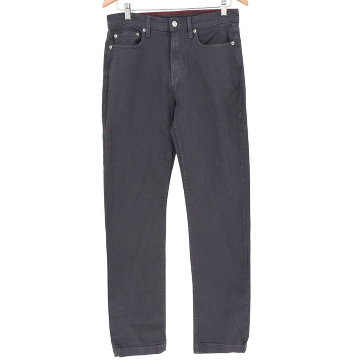 American Giant Roughneck Jeans Women 30X32 Charcoal Gray Cotton Stretch Straight