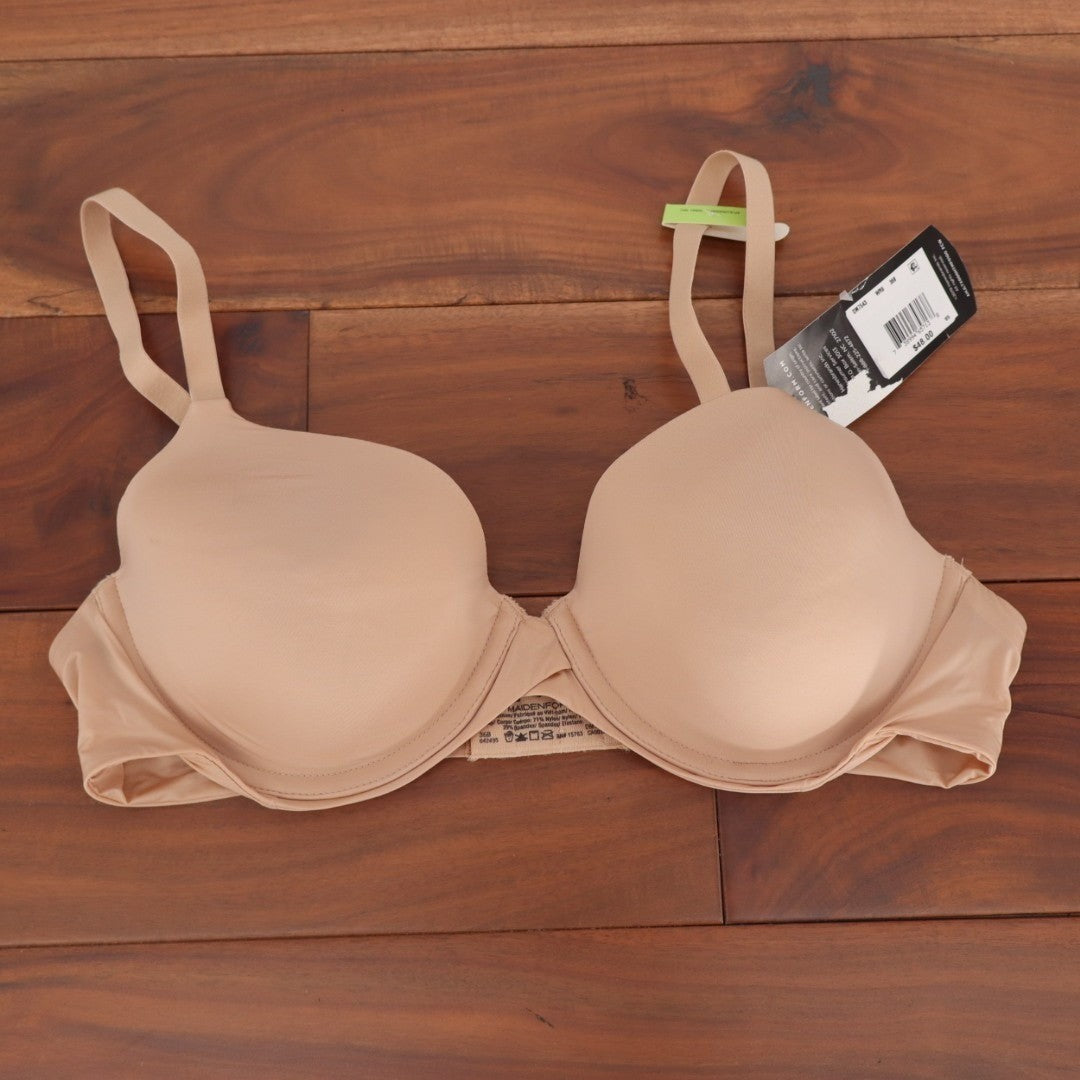Maidenform One Fabulous Fit 2.0 T-Shirt Bra Womens 36B Paris Nude Tailored Demi