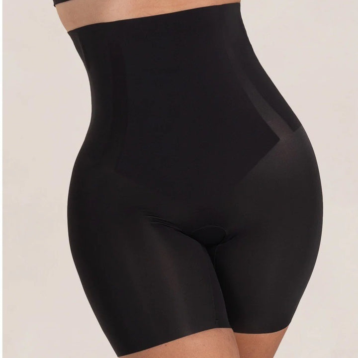 Shapermint Essentials Everyday Empower High Waisted Shaper Short Black Size L