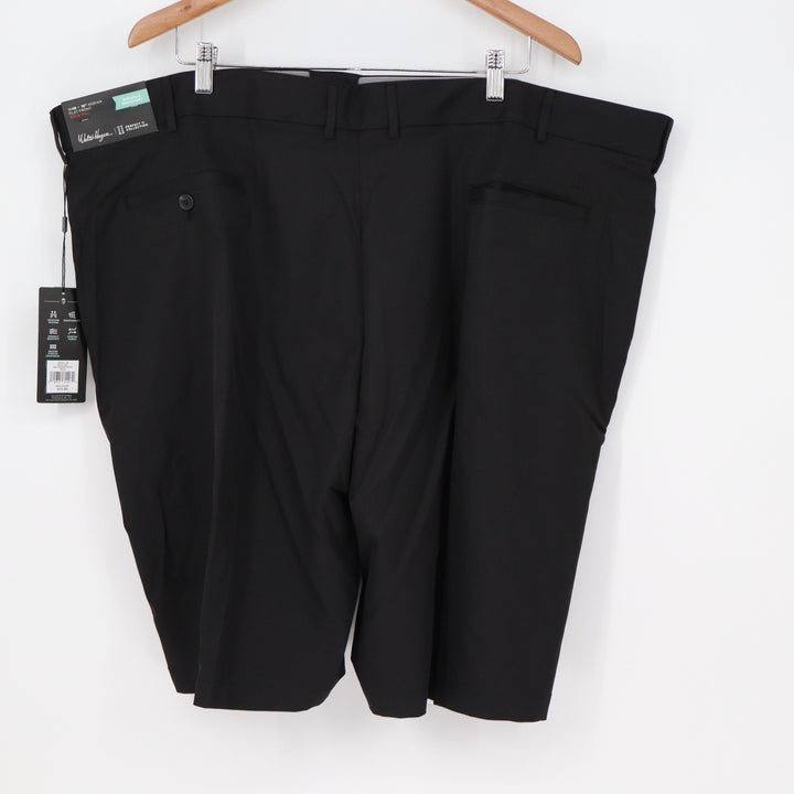 Walter Hagen Mens Perfect 11 Golf Shorts Black Big & Tall 48