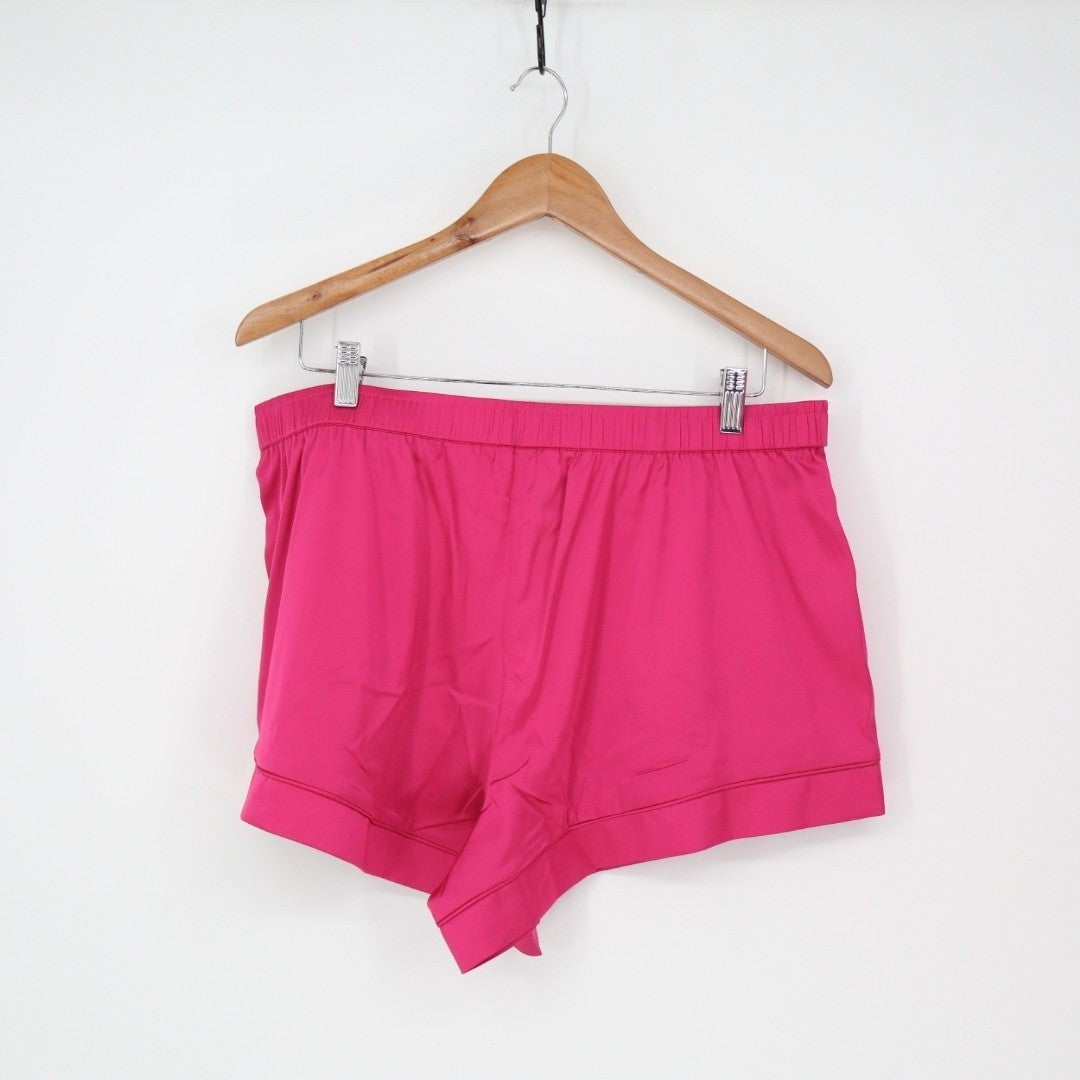 INC International Concepts Intimates 2-PC Pajama Set Womens Large Pink Sleepwear