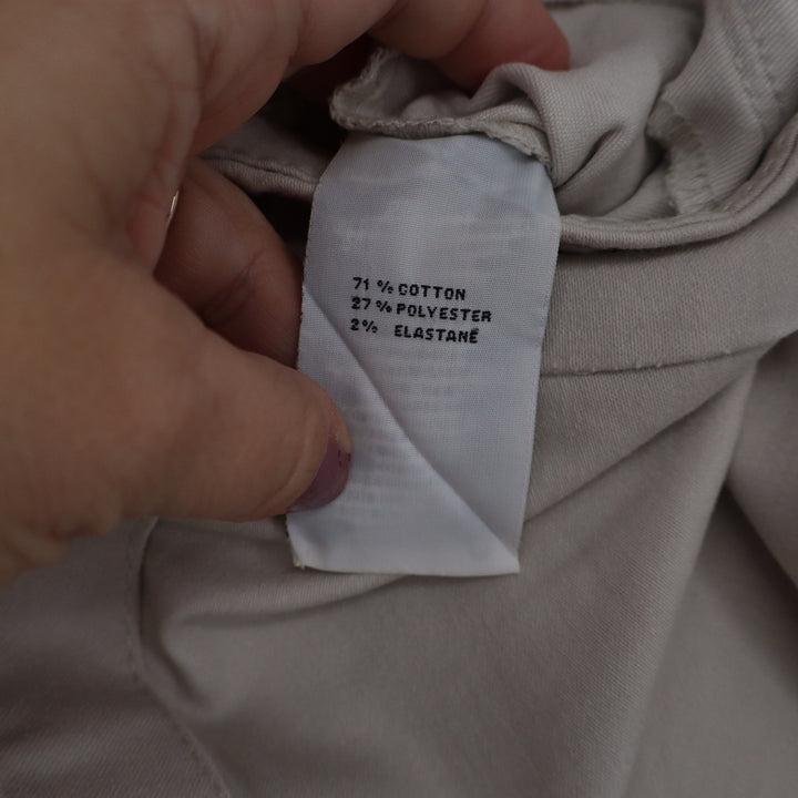 Millers Woman Beige Pull On Bengaline Slim Leg Pants Size 10 Sand Stretch Cotton