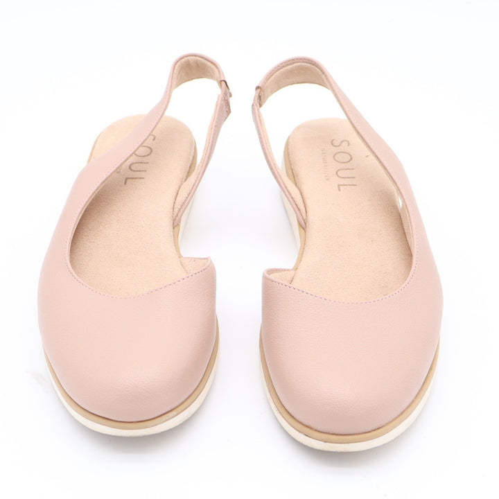 Soul Naturalizer Idea d'Orsay Slingback Flats Mauve Pink Womens 8M