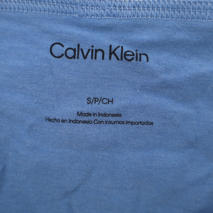 Calvin Klein Icon Cotton Modal Bikini Panty Womens Small Blue Cotton Stretch