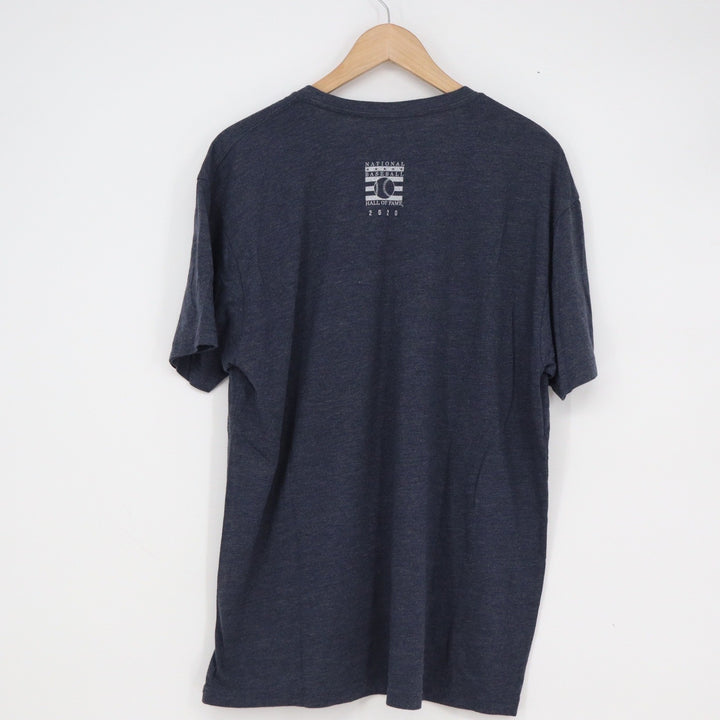 108 Stitches National Baseball Hall of Fame 2020 T-Shirt Mens XL Heather Navy