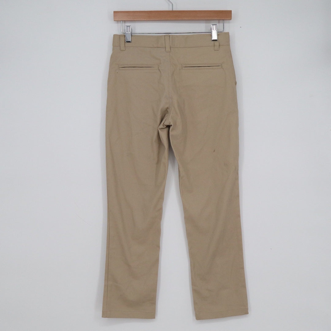 French Toast Boys Khaki Straight Leg Chino Pants Size 12 School Uniform Tan