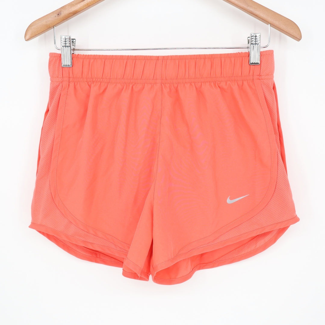 Nike Tempo Dri-FIT Womens Running Shorts Orange Coral Size S