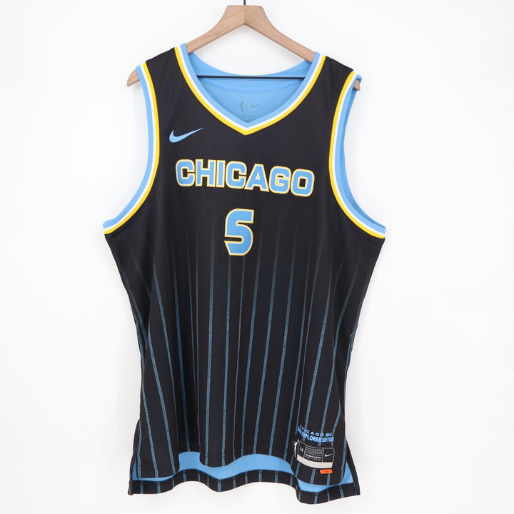 Nike WNBA Chicago Sky Angel Reese Explorer Edition Jersey Black XXL