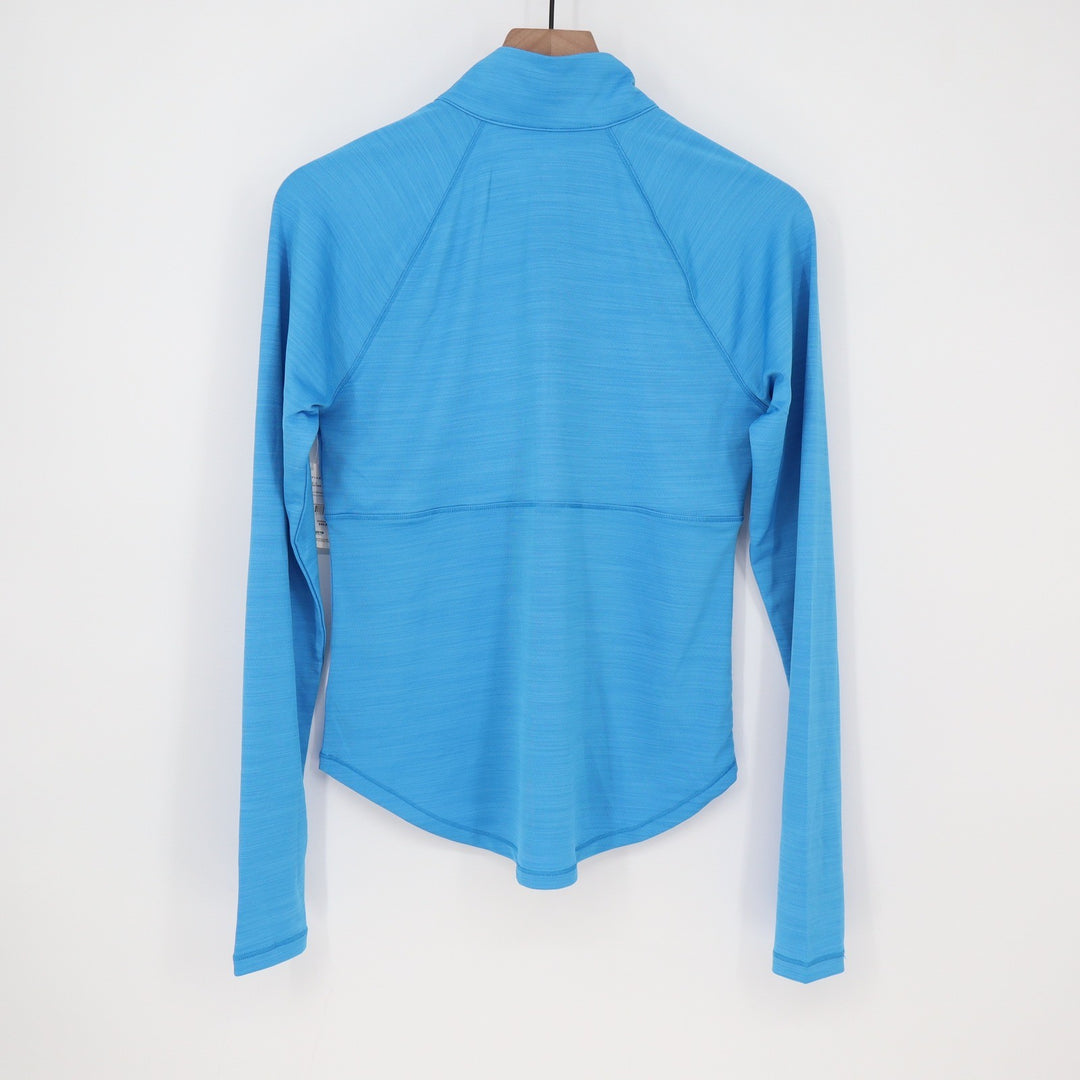 DSG Movement 1/4 Zip Pullover Aqua Blue Heather Womens Small NEW