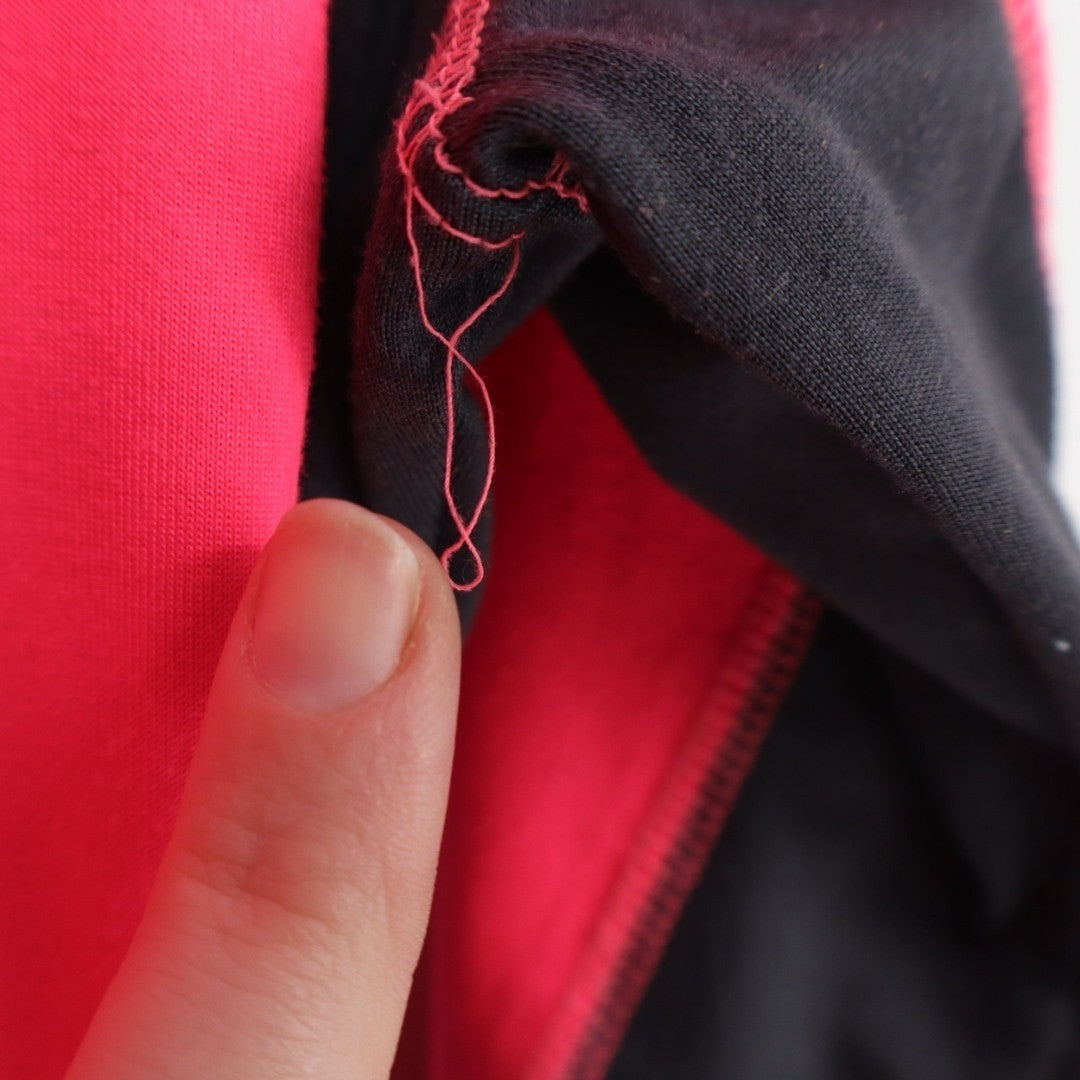 Pink Victoria's Secret Ultimate Jacket Womens S Pink Black Stretch Quarter Zip