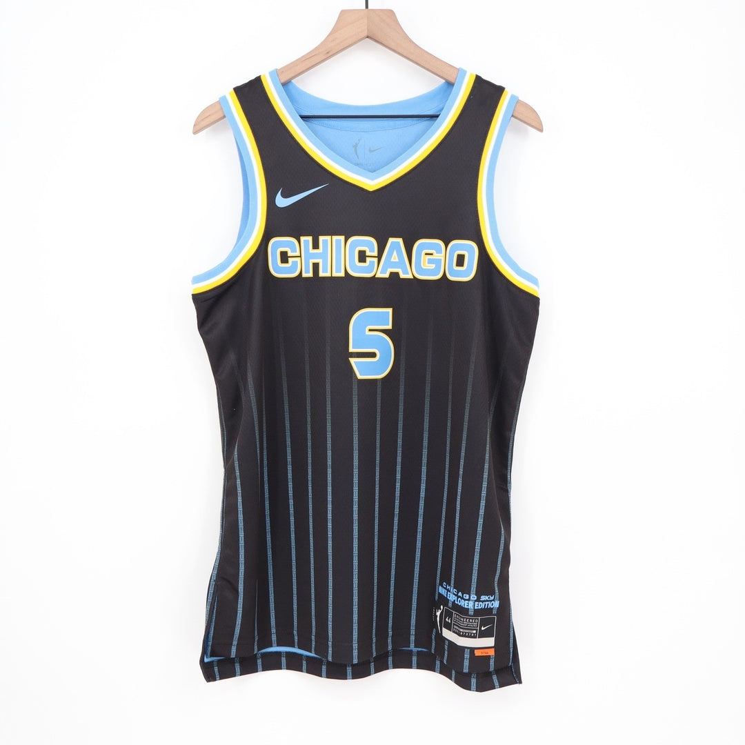 Nike Chicago Sky Angel Reese #5 Explorer Edition WNBA Jersey Black M