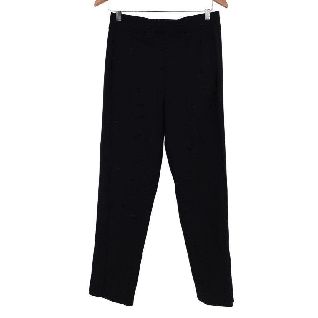 American Giant Womens Black Full Length Trousers Pants Size S Made USA