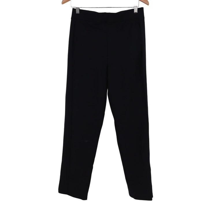 American Giant Womens Black Full Length Trousers Pants Size S Made USA