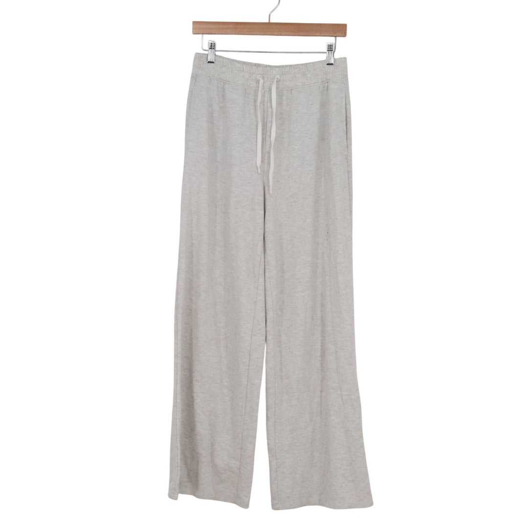 DSG Womens Wide Leg Sweatpants Heather Gray Drawstring Lounge Pants Size S