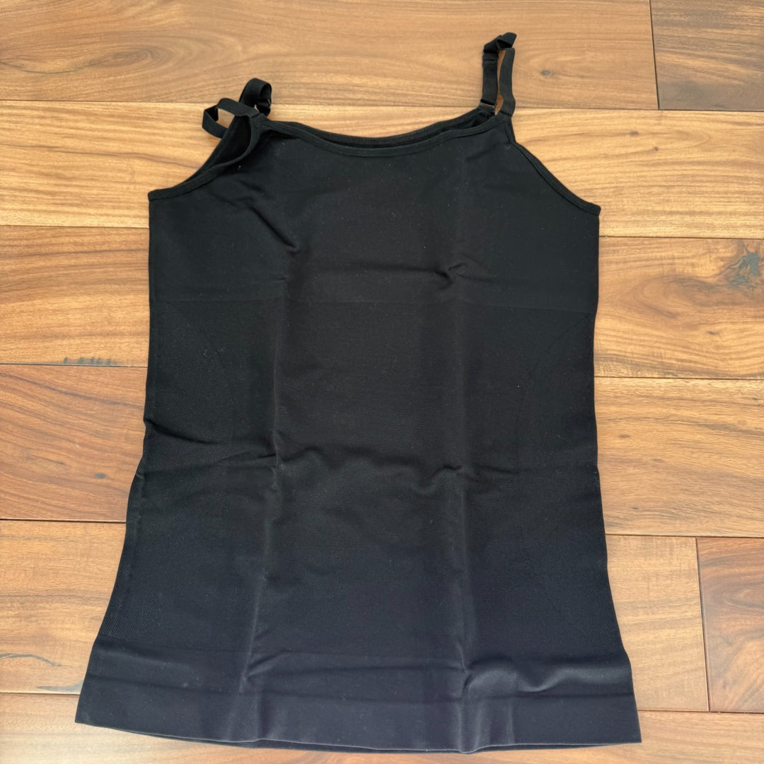 Shapermint Essentials All Day Every Day Scoop Neck Cami Top Womens 2XL Black