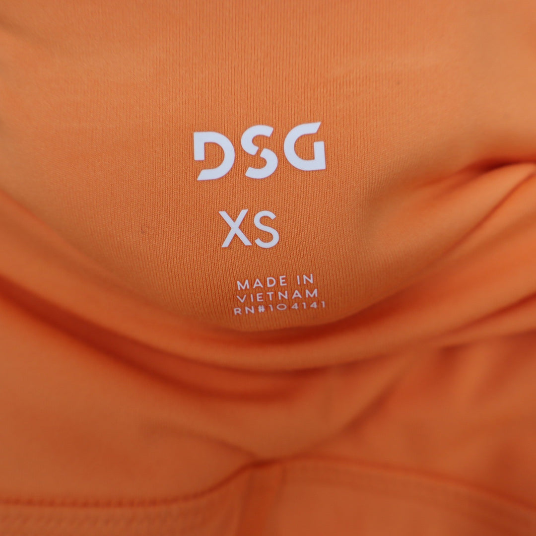 DSG Momentum 7/8 Leggings Womens XS Vintage Orange High Waist Pockets
