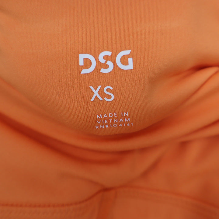 DSG Momentum 7/8 Leggings Womens XS Vintage Orange High Waist Pockets