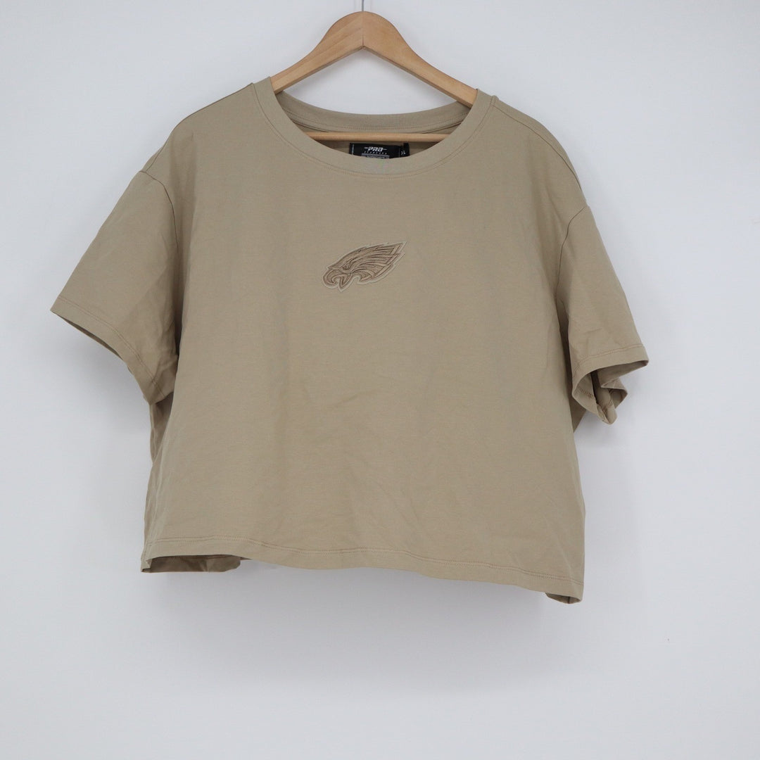 Pro Standard NFL Philadelphia Eagles Taupe Crop T-Shirt XL