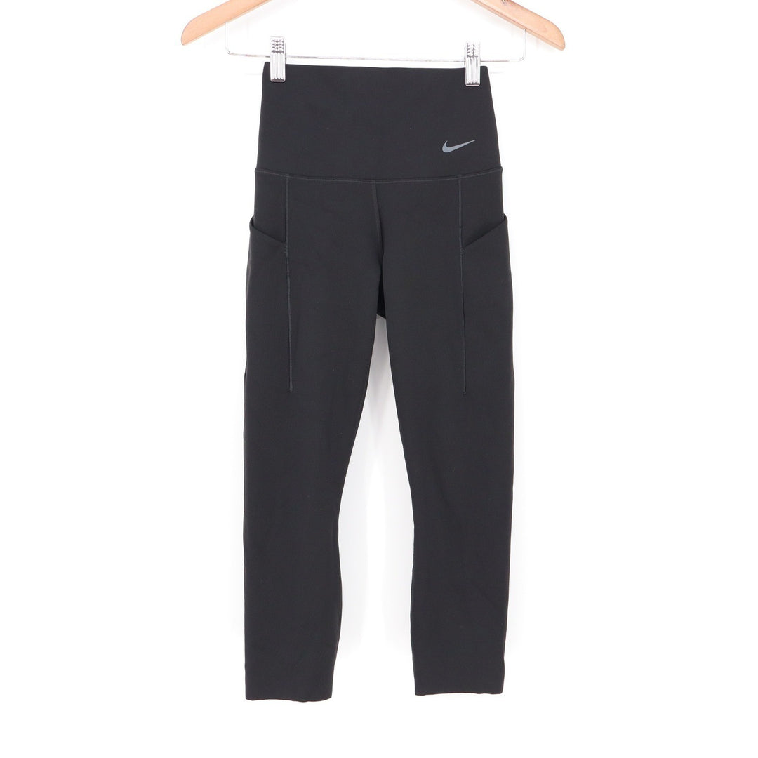Nike Universa Dri-FIT Womens High Rise Cropped Leggings Black XS