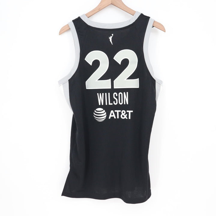 Nike Las Vegas Aces A'ja Wilson 22 Explorer Edition WNBA Jersey Black Medium