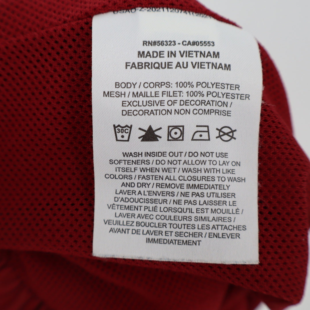 Nike Mens Woven Flow Shorts University Red Mesh Lined 5 Inch Inseam Size M