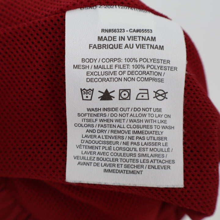 Nike Mens Woven Flow Shorts University Red Mesh Lined 5 Inch Inseam Size M