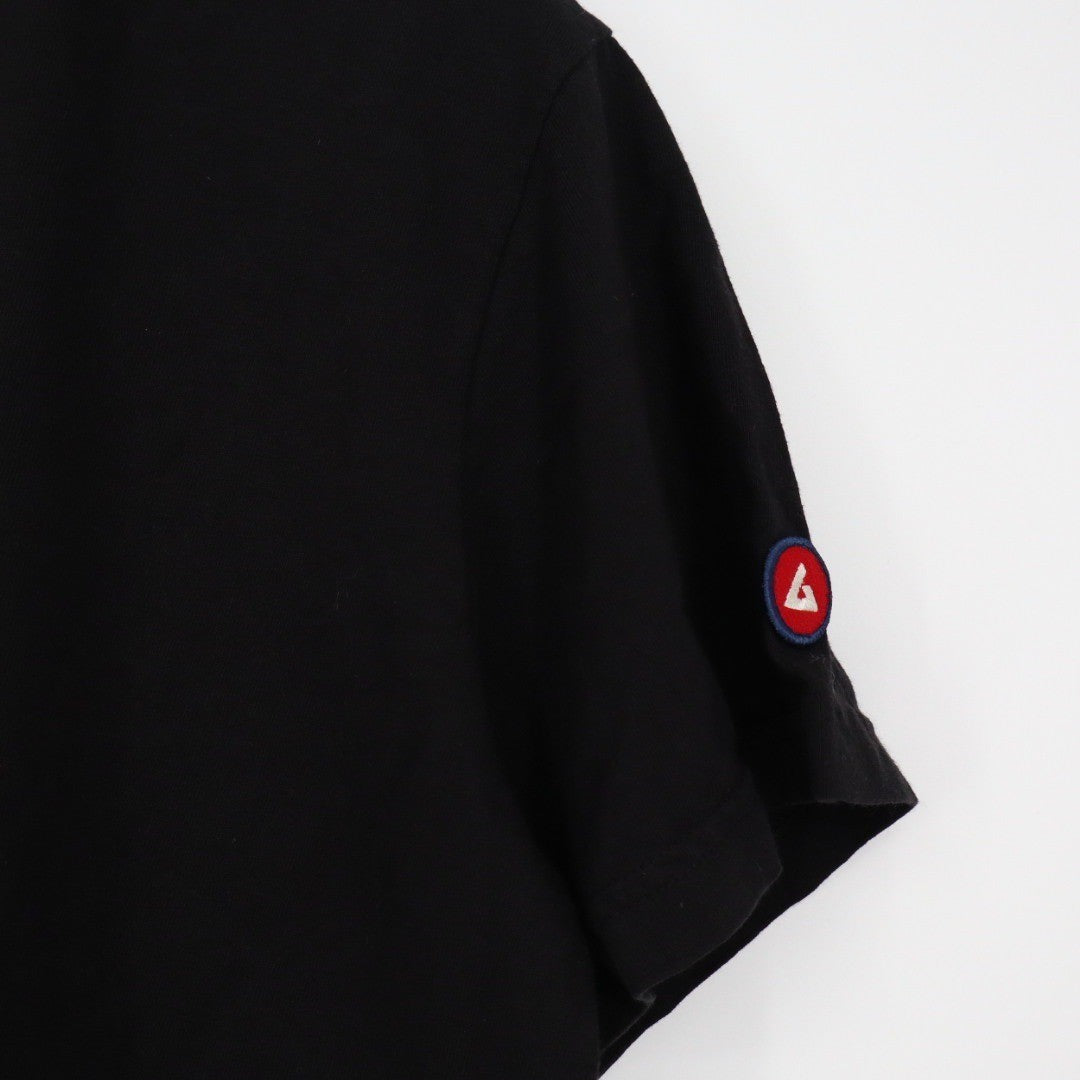 American Giant Black Crew Neck T Shirt Made in USA Size L