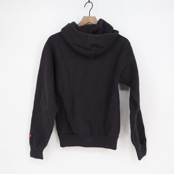 American Giant Hoodie Womens XS Black Cotton Kangaroo Pocket Trademark Logo