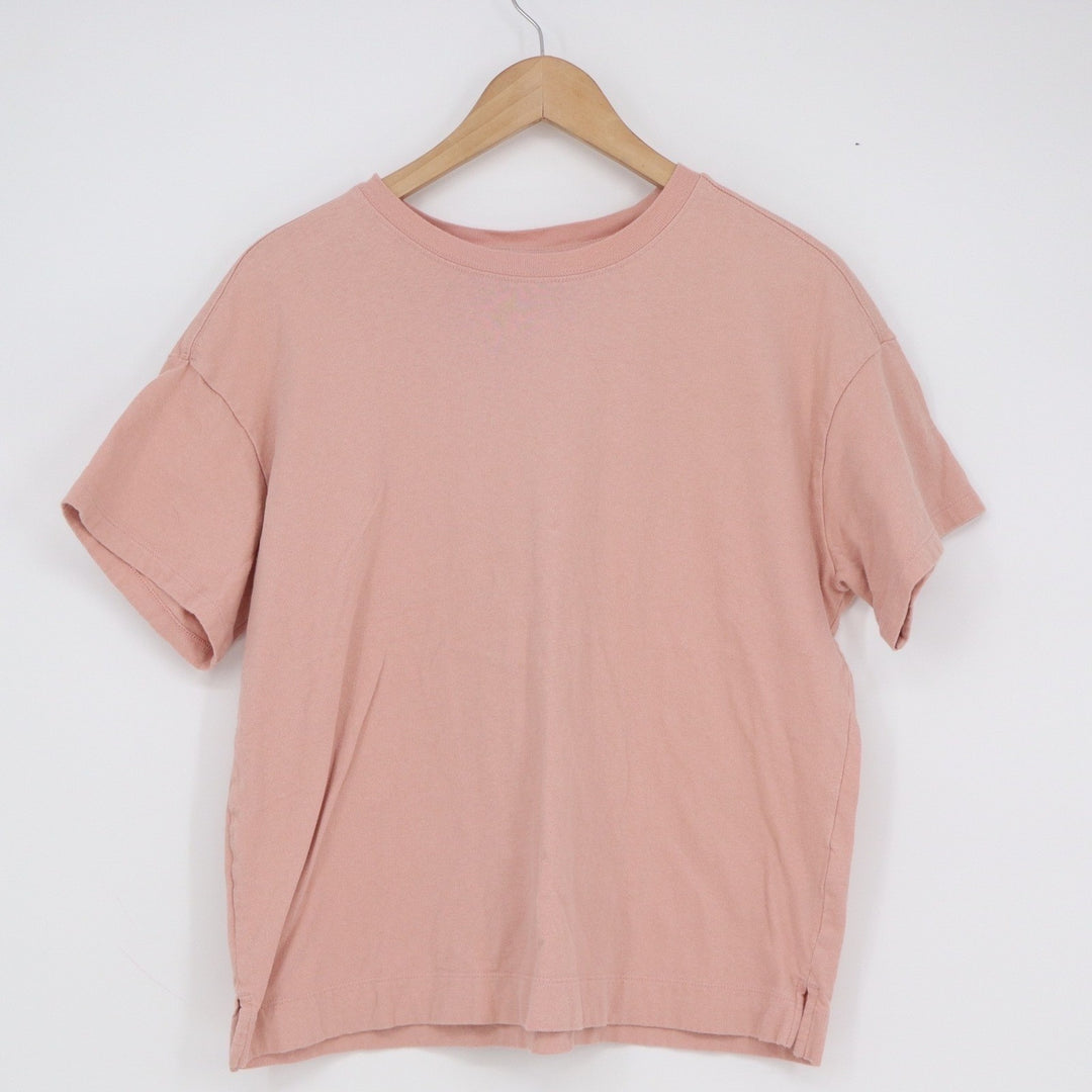 Old Navy Vintage Tee Rose Pink Cotton Short Sleeve Relaxed Boxy T-Shirt Mens M