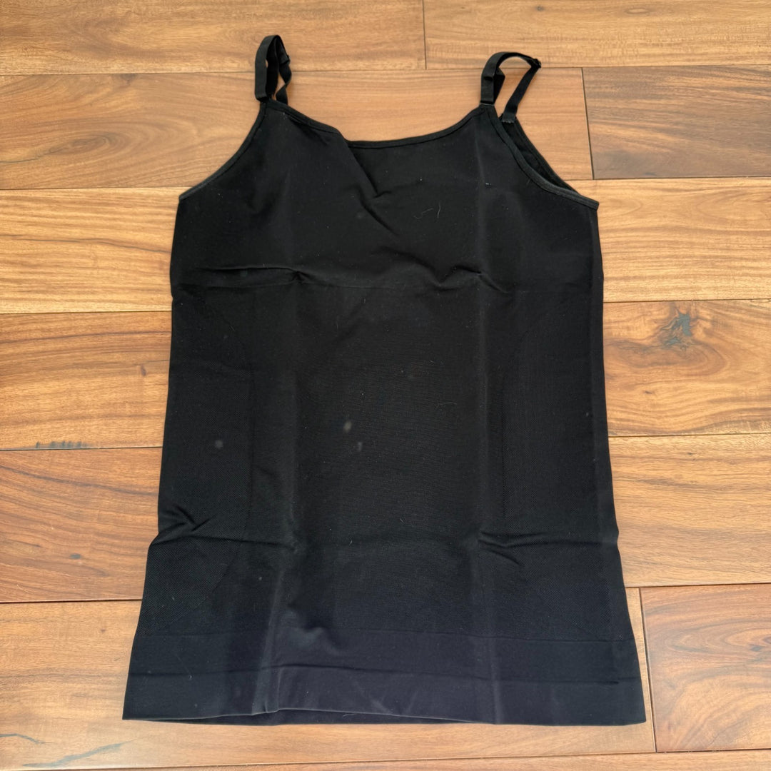Shapermint Essentials All Day Every Day Scoop Neck Cami Top Womens 3XL Black