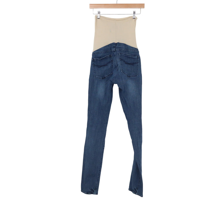 Gap Maternity Always Skinny Jeans Blue Dark Wash Full Belly Panel Size 26/2