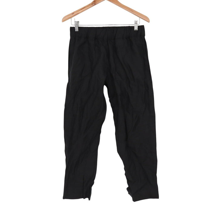 American Giant Women's Linen Pants Size S Black Made In USA