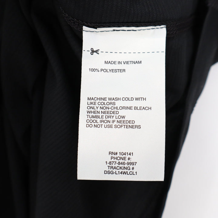 DSG Boys Movement Tee Pure Black Short Sleeve Athletic Shirt M 10-12 NWT 8931