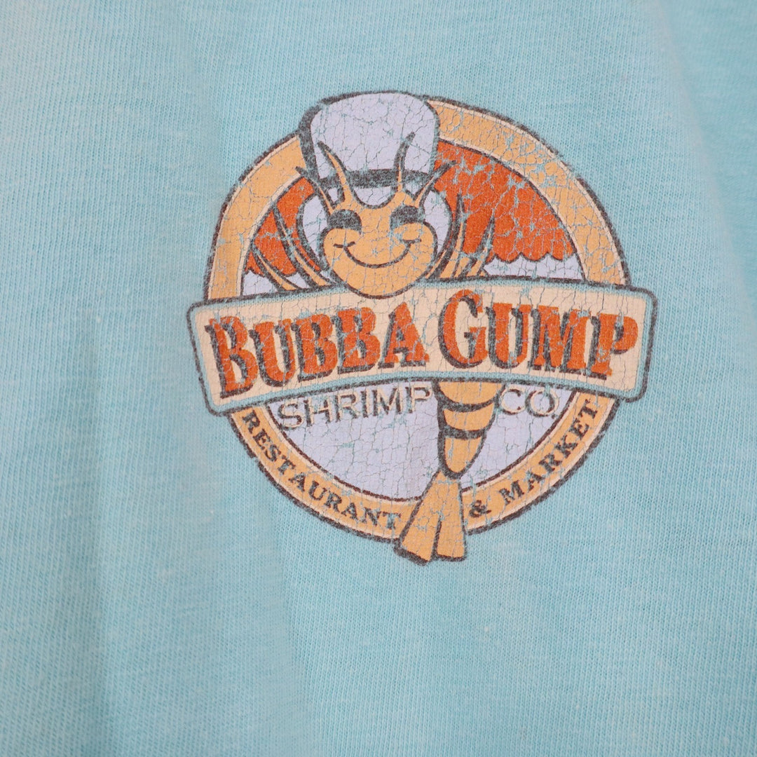 Comfort Colors Bubba Gump Shrimp Co Shrimpin Legend Graphic T-Shirt Aqua Blue L