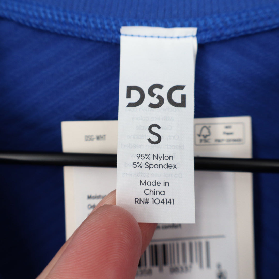 DSG Momentum Seamless 1/4 Zip Pullover Womens S Team Royal Blue